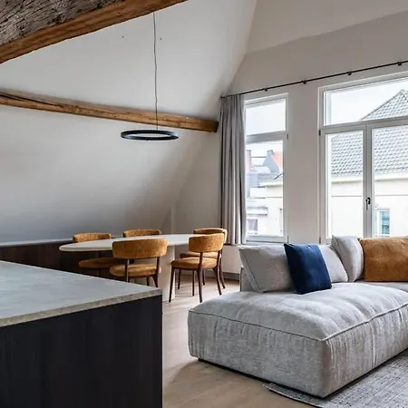 Huswell - City-view Loft With Wooden Beams And Mezzanine * Gent
